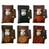 Hand Crafted Leather Cigarette Case, Lighter Pocket, Many Tooled Designs