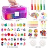 Inscraft 17500+ Rubber Loom Bands with 3 Layer Container, 28