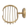 Soap Dish Wall Mounted Twisted Pattern Soap Holder Copper Stainless