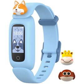 findtime Fitness Bracelet Children's Fitness Watch Pedometer Boys Girls Smart Watch Sleep Data Heart Rate Monitor Stopwatch Alarm Sports Watch for Teenagers Running Watch Android iOS