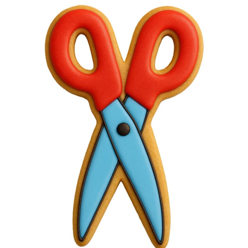 Scissors 4 Inch Cookie Cutter from The Cookie Cutter Shop
