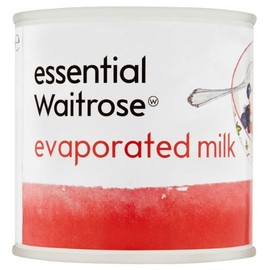 Evaporated Milk essential Waitrose 10x170g
