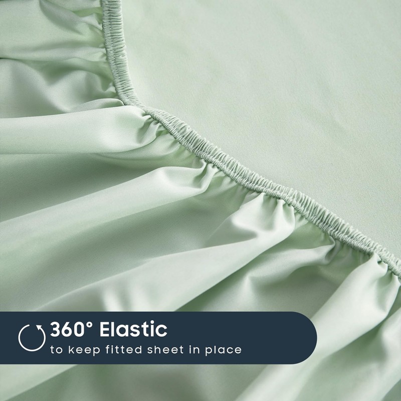 Wake In Cloud - Extra Deep Queen Fitted Sheet 1