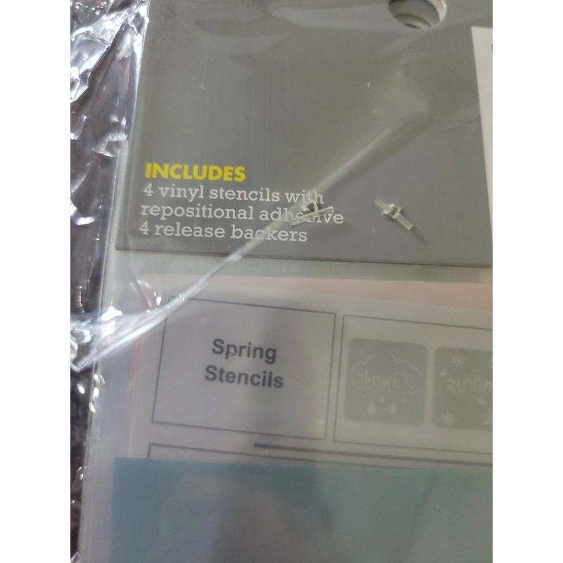 Spritz Spring Stencil set of 4 Lot of 3 packs