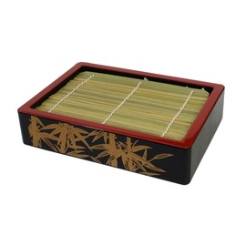 Wakaizumi Lacquerware Kappo Lacquerware X Morisoba Seiro Bamboo (Bamboo Included) 1-533-5 1-533-1A