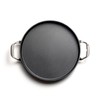 Outset Grill Paella and Deep Dish Pizza Pan, Cast Iron