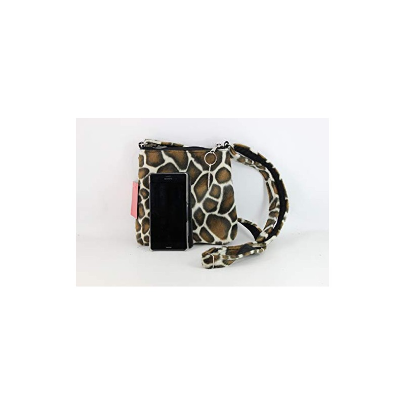 Loni Trendy cross-body animal print shoulder bag in zebra