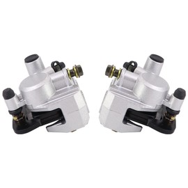 Tektall Front Left Right Brake Calipers W/Pads for Ka.wasaki Prairie 300 KVF300 Prairie 360 KVF360 Prairie 400 KVF400 43080-5135 43080-5136
