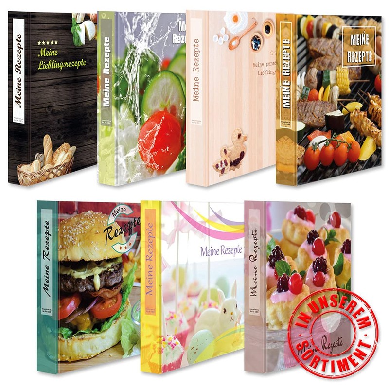 PRICARO Recipe Folder "Colourful Ingredients" A4 Pack of 1