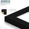 Fisnish 16x20 Picture Frames 5 Pack, Black Poster Frames for