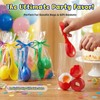LovesTown Egg Spoon Race Game Set for Outdoor Yard Party