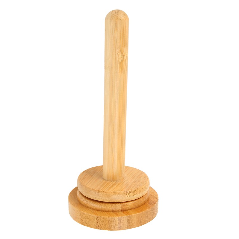 Wooden Yarn Holder Smoothing Sturdy Stable Base Easy Operation Detachable