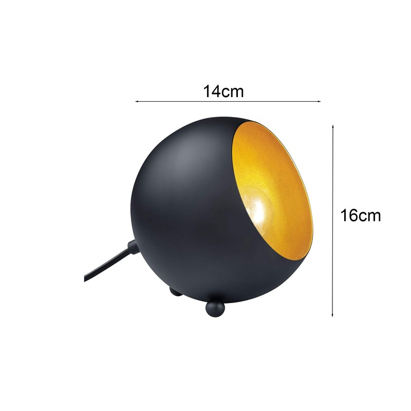 Reality Leuchten Billy R50101032 A++ to E Table Lamp Metal