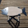 Table FISH TABLE, Beach Home Decor, Fish Shape, Side Table,