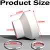 Trsnzul Exhaust Hose Adapter 150 mm to 100 mm Reducer