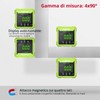 XUNTOP 4x90° Inclinometro Digitale con Laser Verde Precisione ±0,1°/ 0,2°