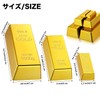 [Queen-b] Gold Bullion Replica Set of 3 Gold Bars Ingods