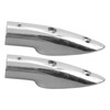 2pcs 7/8in Handrail End 316 Stainless Steel Anti Corrosion Accessory