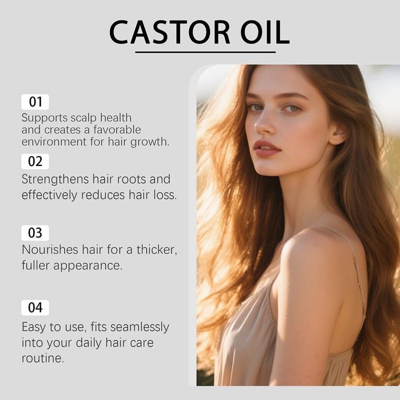 Aceite for el cuidado del cabello con gotero