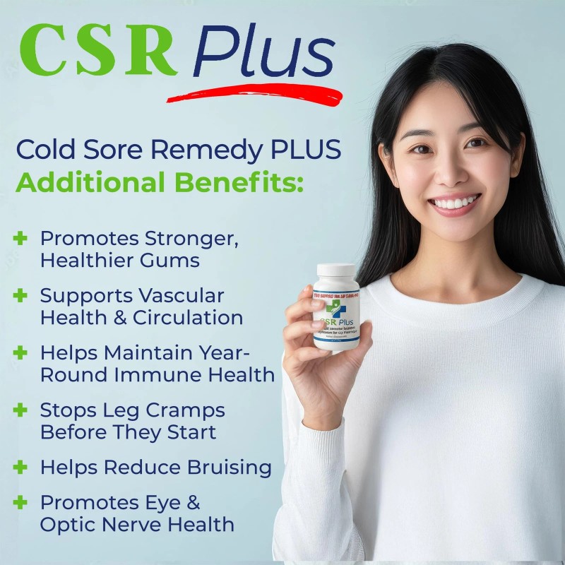 CSR Plus Ultimate Cold Sore Solution, All Natural, Immune Support