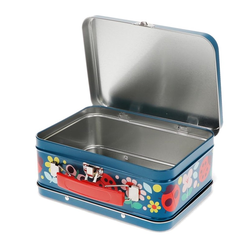 Rex London Metal Case Ladybird Metal Box Ladybird Design for