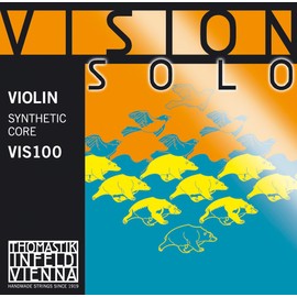 Thomastik VIS01 Single string for Violin 4/4 Vision Solo - E-string multilayered steel, tin-plated, medium, ball end