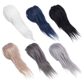 FINGERINSPIRE 6Pcs 6 Colors Faux Fur Ribbon 180x5cm Craft Faux Fur Fabric Super Soft Craft Fur Trim Fuzzy Ribbon Sewing Fur Cuts Furry Fabric Ribbon for Cosplay Costume DIY Craft Decoration