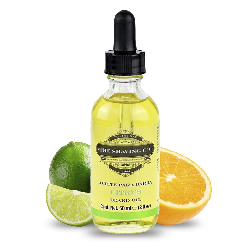 Aceite para Barba Citrus 60ml/2oz. Nutre, Humecta e Hidrata tu