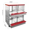XINYI Chicken Nesting Boxes for Laying Eggs,Metal Coop for 4