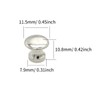 Asamuyu 50 Pieces Head Knobs with Screws,Vintage Cabinet Drawer Mini