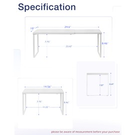 Nxconsu Cabinet Shelf Expandable Organizer Riser Rack for Kitchen Pantry Cupboard Under Sink Countertop Home Organization Extra Storage Space Saver Heavy Duty Metal Edgeless Design White Large