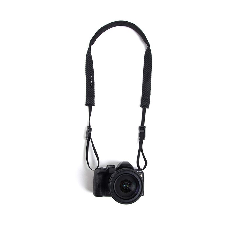 Crumpler Adjustable Shoulder Check Strap for Camera - Black/Anthracite