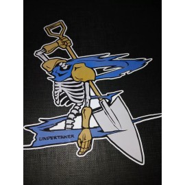 Undertaker Shinei Reaper Logo 86 Eighty-Six Glossy Sticker Anime Waterproof!