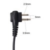 Walkie Talkie Earpiece with Mic 2 Pin D Shape Ear-Clip