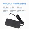 180W 19.5V 9.23A Laptop Charger for Asus ROG G75 G750JM