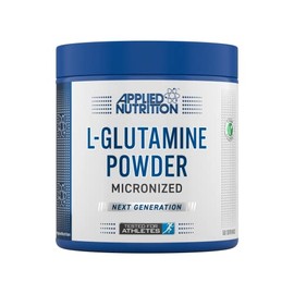 Applied Nutrition L Glutamine Powder - Amino Acid, Muscle Strength & Recovery, Boosts Immune System, Unflavoured (250g - 50 Servings)