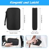 Double Layer Electronic Organiser, Travel Cable Bag, Portable Electronic Storage