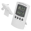 LCD Temperature and Humidity Monitor WallMountable Wired Flower Planting Hygrometer