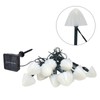 Mushroom Shaped Solar Light String Waterproof Dustproof Landscape Light with