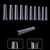 MEILINDS Long Fold Seamless XXL Max Nail French Nail Tips