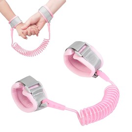 XYTAHDM Baby Anti-Lost Belt, 2.5 m Anti-Lost Wrist Belt Lead, Safety Wrist Small for Children, Baby Children, Safty Anti-Lost Walking Children's Lead Wrist (Pink)