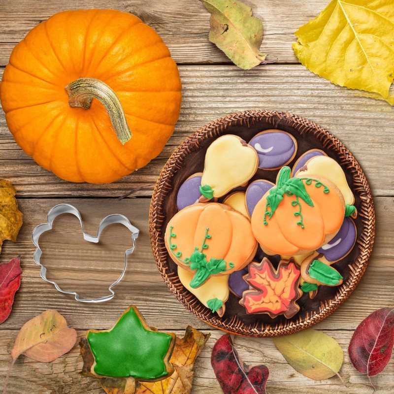 Turkey Leg Cookie Cutter,Turkey Shaped Cookie Cutter,Thanksgiving Cookie Decorating kit,Thanksgiving
