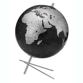 Replogle Globes Mikado Globe, Slate Gray Ocean, 12-Inch Diameter