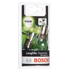 Bosch 1987301050 Car Lamp P21W Longlife Stop / Indicator / Rear / Number Plate Lamp