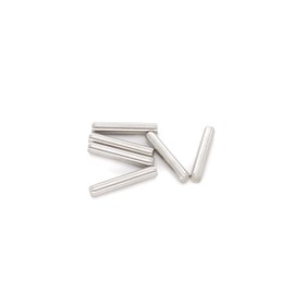 eivvia 15pcs 8mm x 45mm 304 Stainless Steel Cylinder Slightly, Dowel Pin，Wood Bunk Bed Dowel ，Pins Shelf Pegs.