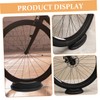 CORHAD 4pcs Bike Trainer Stand Mat Front Wheel Riser Blocks