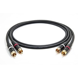 2534 Quad Stereo Pair (L,R) Audio Cable by enoaudio | Neutrik Gold RCA | HiFi - 3.0 m