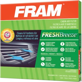 FRAM Fresh Breeze Cabin Air Filter with Arm & Hammer Baking Soda, CF10545 for Select Nissan Vehicles