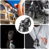 Motorcycle Bell for Biker Good Luck Riding Bells with Hanger