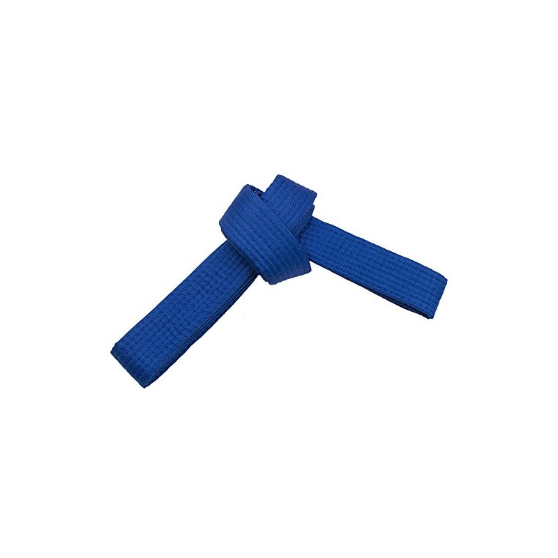 Shihan Karate Belt, Blue, Extra Small Kids, Easy Tie (160cm),